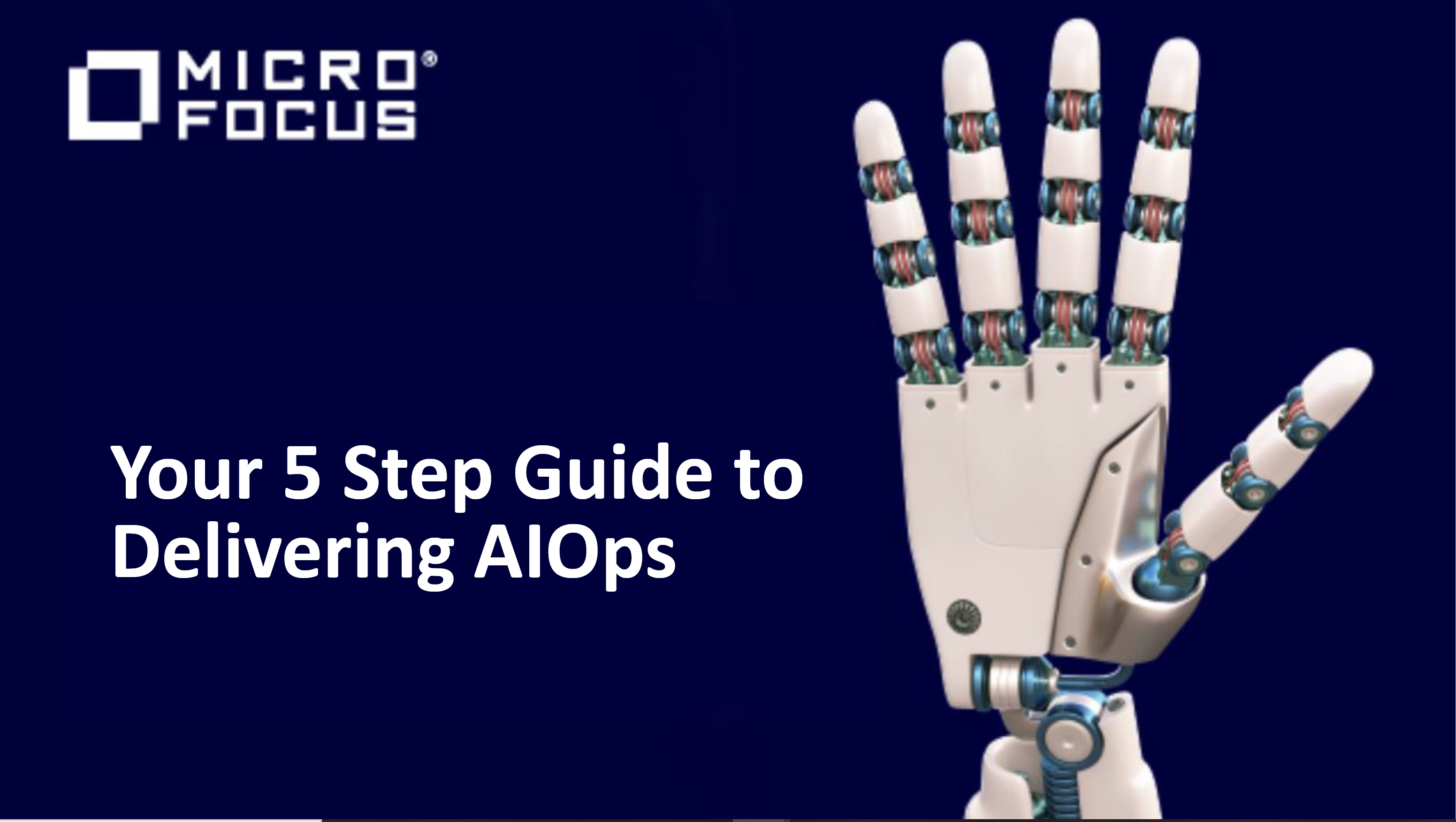 Your 5 Step Guide to Delivering AIOps